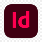 Adobe InDesign logo, a red "Id" within a dark purple square.