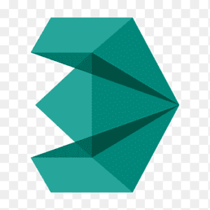 Autodesk 3ds Max logo, a stylized, three-dimensional "3" with a gradient of blue and green colors.