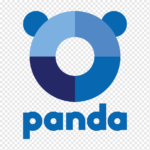 Panda Antivirus logo, a blue circle with two bear ears and a white "O" inside, with the word "Panda" below.