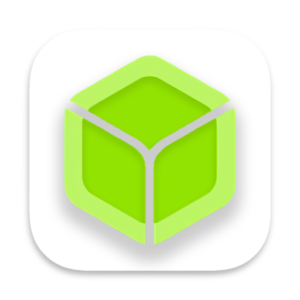 BalenaEtcher logo, a green cube with beveled edges inside a white square.