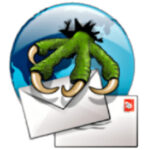 Claws Mail logo, a green bird's claw emerging from a blue globe with two envelopes beneath it.